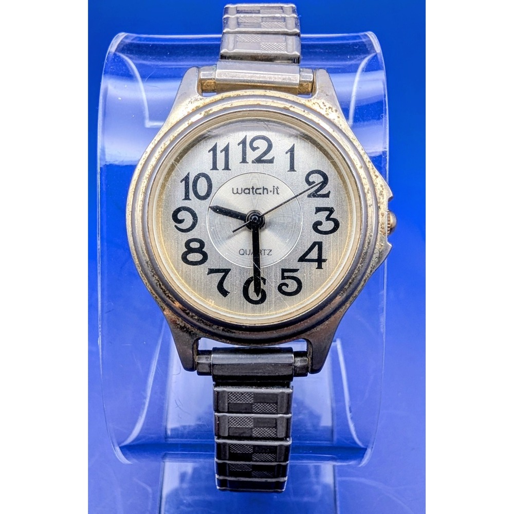 Watch It    Women's Wrist Watch White Dial  - New Battery‎